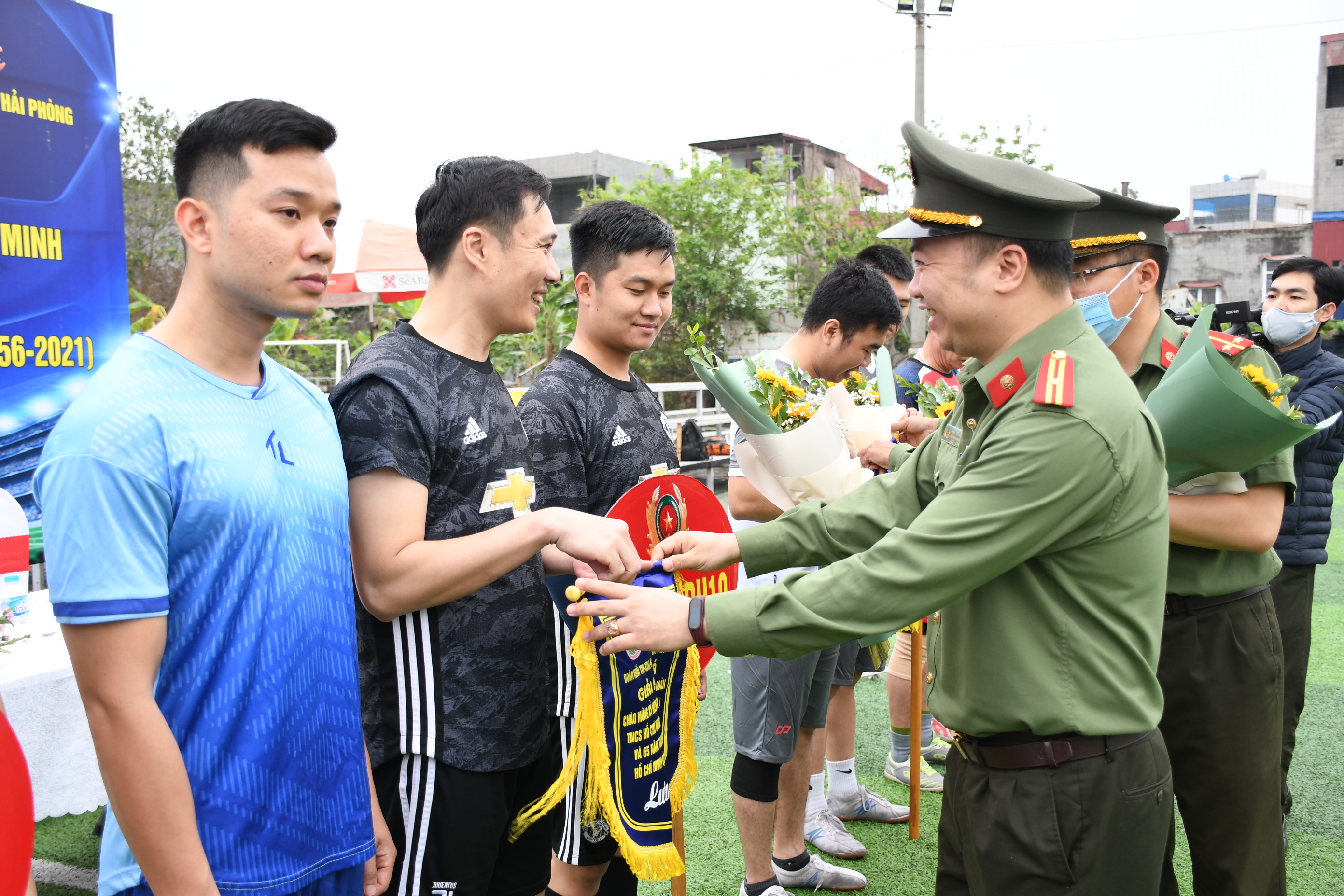 Phòng Hậu cần giành giải Nhất Giải bóng đá Đoàn Thanh niên khối Tham mưu – Xây dựng lực lượng – Hậu cần, CATP năm 2021